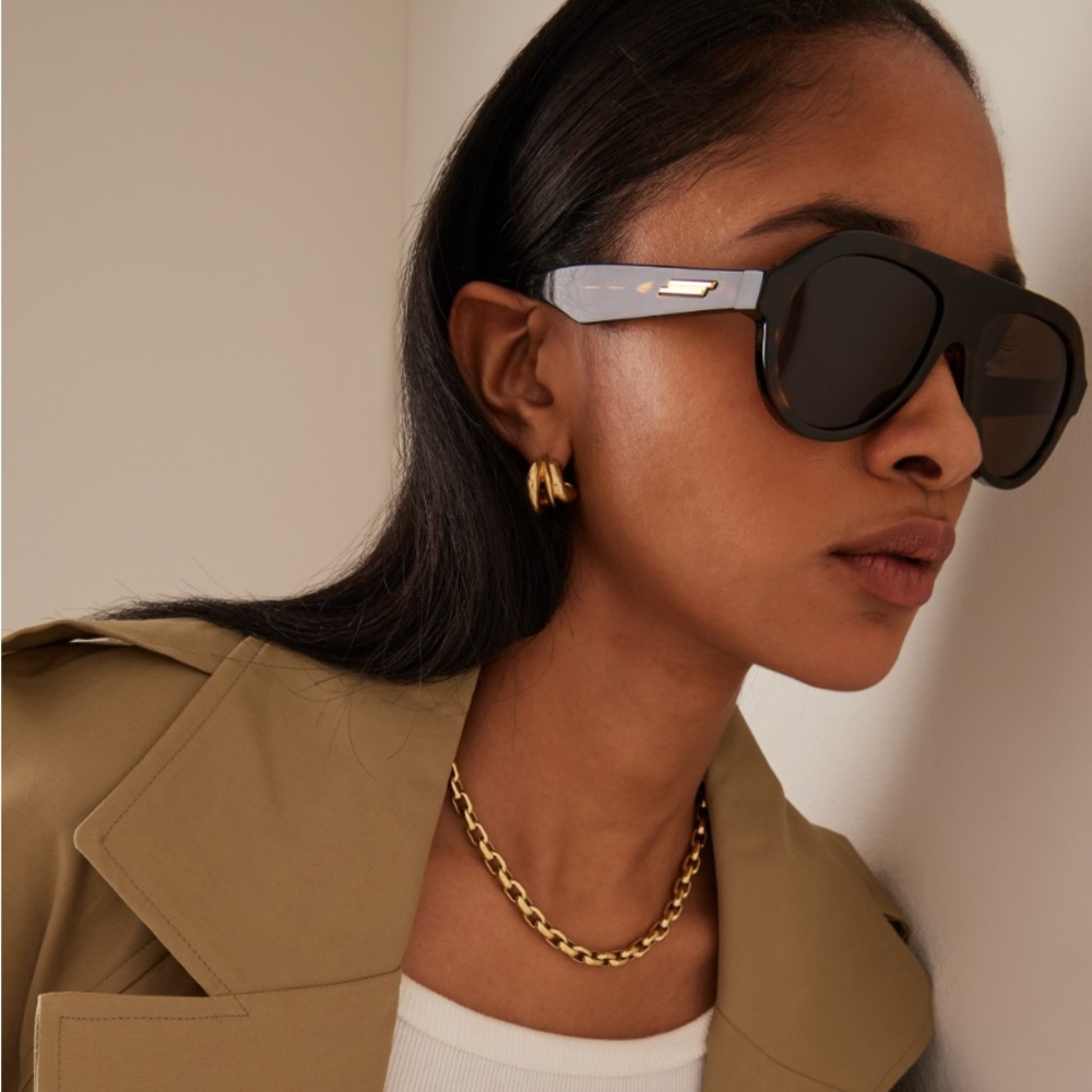 Bottega Venetia Aviator Sunglasses NWT